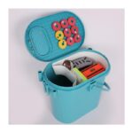 2-in-1 낚시상자 의자 소형 중형 낚시상자 생선 보관상자 두꺼워진 낚시통 휴대용 통 살아있는 물고기 통에 앉을 수 있음 - 이미지 5