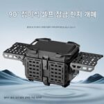 45L 다기능 장갑 알루미늄 합금 테일 박스 오토바이 테일 박스 스쿠터 BMW 야마하 카와사키 트렁크