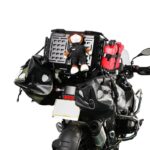 45L 다기능 장갑 알루미늄 합금 테일 박스 오토바이 테일 박스 스쿠터 BMW 야마하 카와사키 트렁크 - 이미지 5