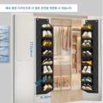 심플 도어 걸이 신발장 다층 소형 좁은문 벽면 접이식 임대실 기숙사 정리 유물 - 이미지 3