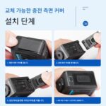 GOPRO HERO 낙하 방지 실리콘 보호 커버 측면 커버 스포츠 카메라 액세서리 넥 로프 촬영 고정에 적합 - 이미지 5