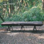 Difeike 클라우드 서스펜션 침대 야외 캠핑 휴대용 접이식 침대 고탄성 브러시드 팽창식 매트리스 지상에서 팽창식 침대 - 이미지 2