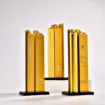 고급 기념 트로피 맞춤 제작 금속 디지털 기념 선물 기업 회사 연례 회의 은퇴 상 - 이미지 2