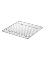 304 스테인리스 스틸 바베큐 그릴 사각형 오일 배출망 두껍고 굵은 발 그리드가 있는 작은 사각형 야외 바베큐 그릴망 - 이미지 5