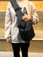 홍콩 브랜드 남성용 크로스바디 허리 가방 2025년 신상품 패션 캐주얼 학생 고급 원숄더 사이클링 가슴 가방 여성 - 이미지 4