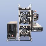 3.5인치 섀시 하드 드라이브 랙 투명 아크릴 멀티 디스크 고정 외부 브래킷 NAS 오픈 섀시 브래킷 - 이미지 4