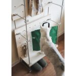 모던 심플 현관 홀 보드 보관 랙 랙 수직 거실 장식용 걸이 보드 후크 디스플레이 랙 - 이미지 2