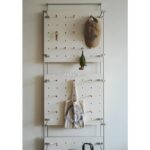 모던 심플 현관 홀 보드 보관 랙 랙 수직 거실 장식용 걸이 보드 후크 디스플레이 랙 - 이미지 4