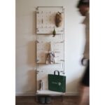 모던 심플 현관 홀 보드 보관 랙 랙 수직 거실 장식용 걸이 보드 후크 디스플레이 랙 - 이미지 5