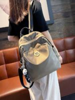 홍콩 I.TMUCSK 틈새 고급 백팩 여성 가방 출퇴근 중학생 학생 가방 가벼운 여행 백팩 - 이미지 2