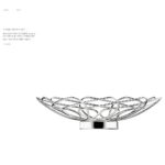 심플한 스테인리스 스틸 가정용 거실 커피 테이블 원형 과일 바구니 유럽 기업가 과일 접시 보관 접시 이사 선물 - 이미지 5