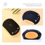 무선 마우스 선물 마우스 무소음 충전식 귀여운 만화 데스크탑 노트북 범용 - 이미지 2