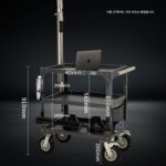 이동식 감독 차량, 영화 및 텔레비전 장비 도구 차량, 모니터 차량, 제작진 자재 보관 차량, 다층 중장비 트롤리 - 이미지 4