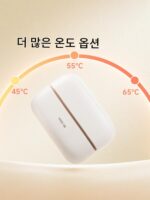 2024년 신형 전기 손난로 2-in-1 자기 가열 아기 소녀 가열 인공물 뜨거운 물병 야외 휴대용 - 이미지 3