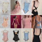 JAC 발레 바디수트 댄스 트레이닝 수트 요가 바디수트 Just A Corpse