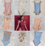 JAC 발레 바디수트 댄스 트레이닝 수트 요가 바디수트 Just A Corpse - 이미지 3