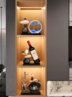 스톤 포춘 키 보관 현관 장식품 입구 거실 와인 캐비닛 TV 캐비닛 가정 장식 이사 선물 - 이미지 4