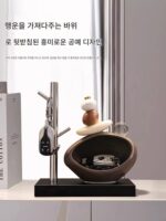 스톤 포춘 키 보관 현관 장식품 입구 거실 와인 캐비닛 TV 캐비닛 가정 장식 이사 선물 - 이미지 5