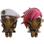 정품 사전 주문 리그 오브 레전드: 두 도시의 전투 케이틀린과 웨이 인형 유투즈 주변기기 - 이미지 2