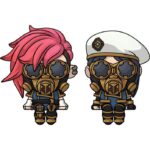 정품 사전 주문 리그 오브 레전드: 두 도시의 전투 케이틀린과 웨이 인형 유투즈 주변기기 - 이미지 4