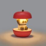 케빈의! "판다 나이트라이트로 지루함을 달래세요" 귀여운 기숙사 침대 옆 램프 장식 생일 선물 - 이미지 3