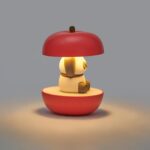 케빈의! "판다 나이트라이트로 지루함을 달래세요" 귀여운 기숙사 침대 옆 램프 장식 생일 선물 - 이미지 4