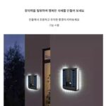 태양광 안뜰 야외 홈 게이트 조명 센서 시골 마당 야외 발코니 방수 접이식 벽등 - 이미지 3