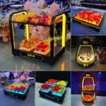 바 발광 과일 접시 랙 KTV 특별 크리에이티브 간식 과일 접시 고급 LED 족욕 나이트클럽 간식 스탠드