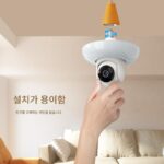 조명 모니터링 통합 카메라 램프 헤드 무선 WiFi 홈 모니터 모바일 폰 리모컨 HD 나이트 비전 - 이미지 2