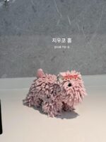 강아지 주방 수건 걸이 귀여운 초흡수성 두꺼운 셰닐 수건 욕실 특수 속건 - 이미지 4