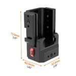 Pocket3 토끼 케이지 확장 프레임 DJI DJI 스포츠 카메라 어댑터 자동차 퀵 릴리스 라이딩 브라켓에 적용 가능 - 이미지 5