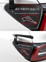 테슬라 모델 3Y 충전 포트 방수 커버 액체 실리콘 초박형 방진 커버 액세서리에 적합 - 이미지 4