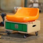 심플 모던 이동식 의자 낮은 의자 현관 홈 슈 벤치 자작나무 바다 보드 다기능 서랍 의자 - 이미지 2