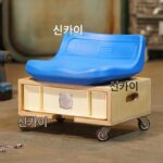 심플 모던 이동식 의자 낮은 의자 현관 홈 슈 벤치 자작나무 바다 보드 다기능 서랍 의자 - 이미지 5