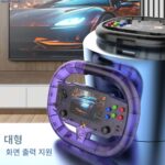 다양한 시뮬레이터와 아케이드 게임, 3.5인치 화면, 멋진 스티어링 휠 모양을 갖춘 새로운 SU-10 핸드헬드 게임 콘솔 - 이미지 3