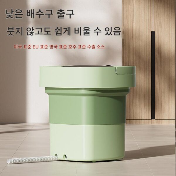 속옷, 유아속옷, 소형세탁 및 건조가 가능한 일체형 데스크탑 접이식 세탁기 특수세탁컵