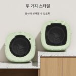 속옷, 유아속옷, 소형세탁 및 건조가 가능한 일체형 데스크탑 접이식 세탁기 특수세탁컵 - 이미지 3