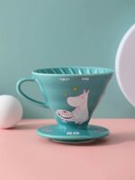 신제품 | 일본 HARIOx 무민 조인트 스마트 컵 커피 필터 컵 아리타 야키 드립 필터 컵 셀러브리티 조인트 - 이미지 5