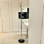 고급 옷걸이 바닥형 현관 침실 문 거실 다기능 공간 차지 안함 소형 초내하중