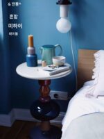 &Tradition Shuffle 사이드 테이블 MH1 레저 테이블 캔디드 호우 사이드 테이블 커피 테이블 입주 축하 선물 침대 옆 테이블 - 이미지 4