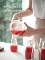 독일 Xilanpu 주서 잔류 주스 분리 소형 가정용 휴대용 주서 튀긴 과일 전자동 - 이미지 3