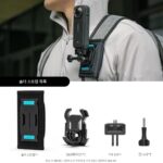 Insta360 X4/X3 가슴 고정 촬영 브래킷 액세서리 백팩 어깨 스트랩 클립 백팩 클립 - 이미지 2