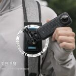 Insta360 X4/X3 가슴 고정 촬영 브래킷 액세서리 백팩 어깨 스트랩 클립 백팩 클립 - 이미지 4