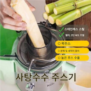 2024년 신형 사탕수수 생강 주서기 공장 직거래 잔여물 주스 분리 매뉴얼 패밀리 대구경 주서기