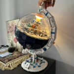 중국 건축 블록 이주 계획 지구 모델 어린이 조립 장난감 교육용 소년용 퍼즐 6-12세 선물 - 이미지 3