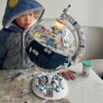 중국 건축 블록 이주 계획 지구 모델 어린이 조립 장난감 교육용 소년용 퍼즐 6-12세 선물 - 이미지 4