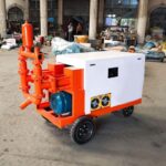 시멘트 모르타르 그라우팅 펌프 피스톤 머드 펌프 유압 모르타르 그라우팅 머신 터널 기초 그라우팅 펌프 모르타르 펌프 - 이미지 4