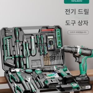 그린 포레스트 하드웨어 도구 세트 가정용 도구 상자 수리 조합 풀 세트 다기능 일일 전기 및 목공