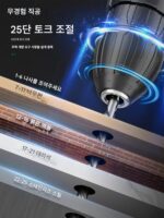 그린 포레스트 하드웨어 도구 세트 가정용 도구 상자 수리 조합 풀 세트 다기능 일일 전기 및 목공 - 이미지 2