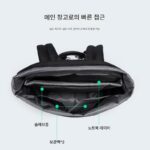 마크 레이든 크로스보더 뉴 패션 남성용 컴퓨터 백팩 디자인 감각 고급 트렌드 학교 가방 여행 가방 - 이미지 2